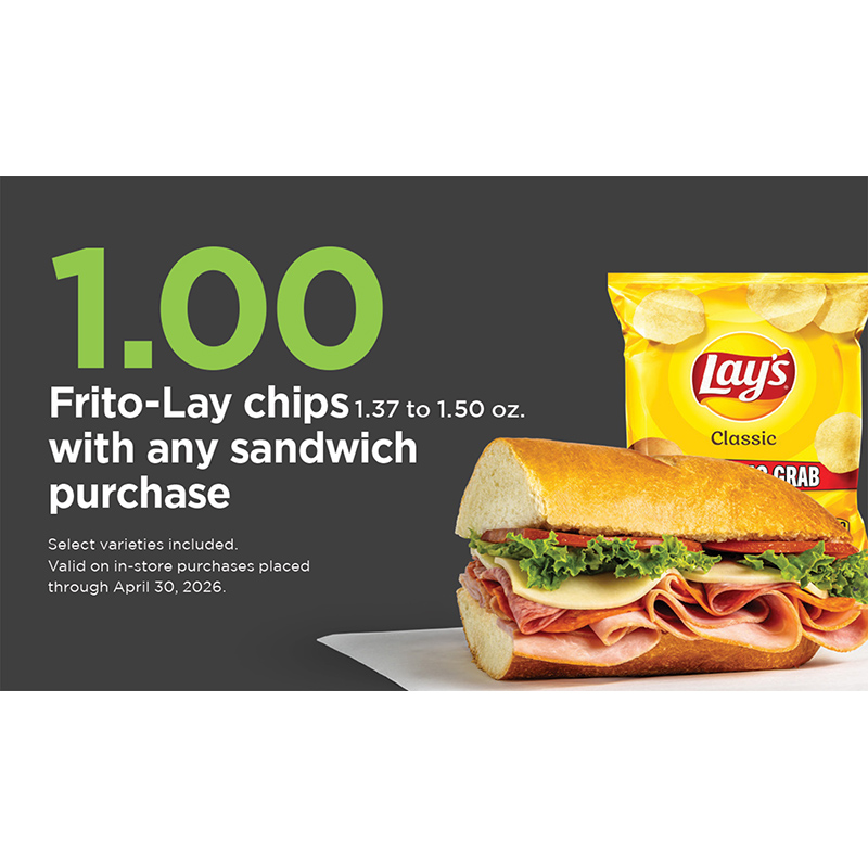 Pass Through (4x2.375) 1$ Frito w/ Sandwich